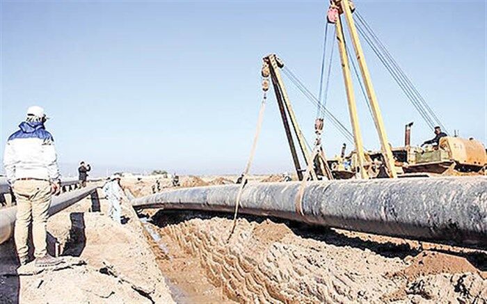 خط انتقال آب 1000 آبادان افتتاح شد