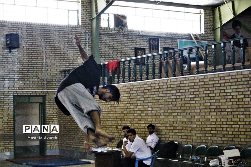 برگزاری مسابقات استانی پارکور در شهرستان بیرجند