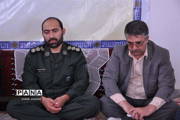 دیدار خادمان رضوی با امام جمعه شهرستان نهبندان