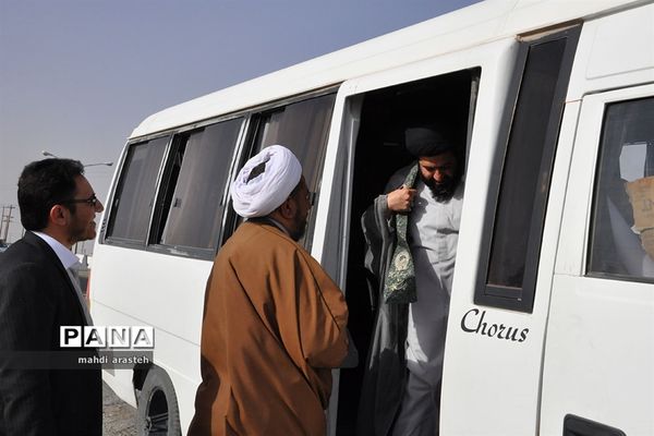 دیدار خادمان رضوی با امام جمعه شهرستان نهبندان