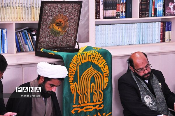 دیدار خادمان رضوی با امام جمعه شهرستان نهبندان