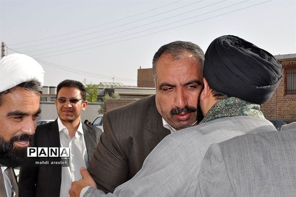 دیدار خادمان رضوی با امام جمعه شهرستان نهبندان