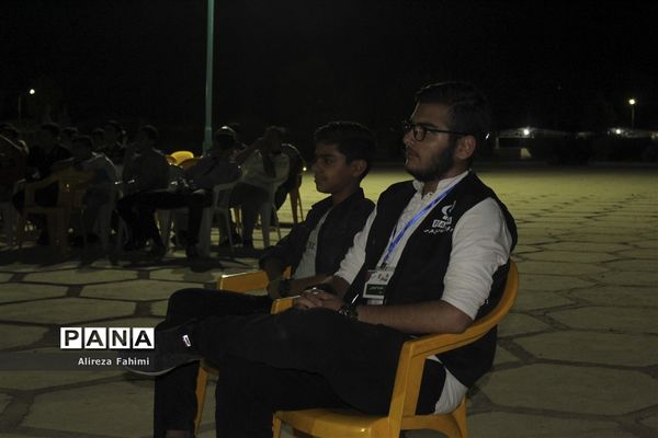 آخرین شب اردوی استانی پیشتازان پسر فارس