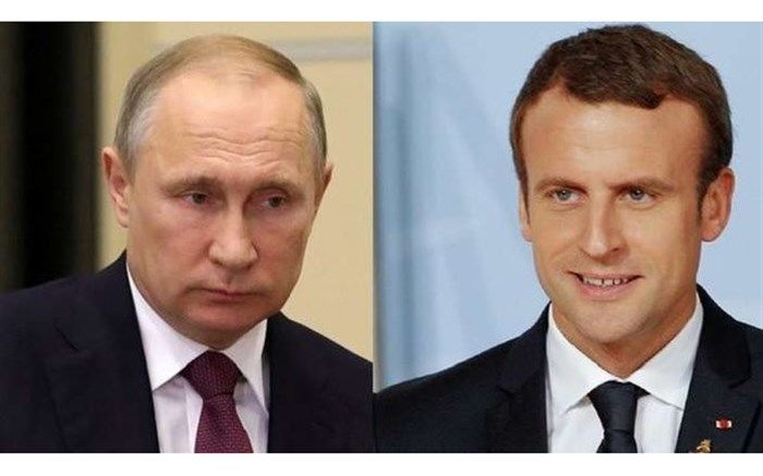 گفتگوی پوتین و ماکرون درمورد سوریه