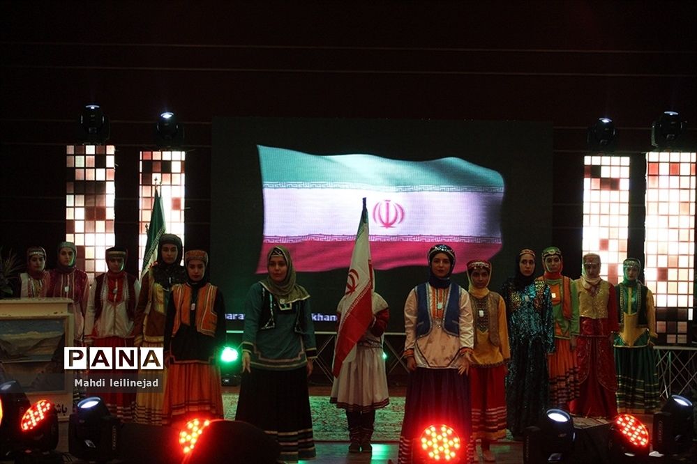 اختتامیه نمایشگاه لباس اقوام