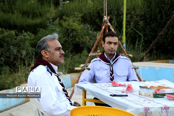 نخستین روز از اردوی استانی دختران پیشتاز فارس
