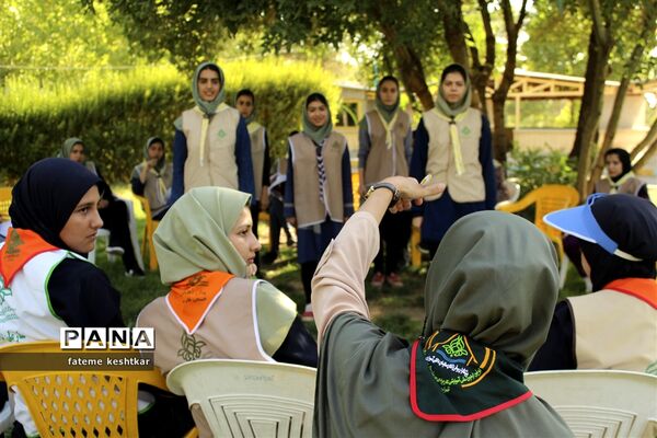 صبحگاه  اول  اردو  پیشتازان دخترفارس