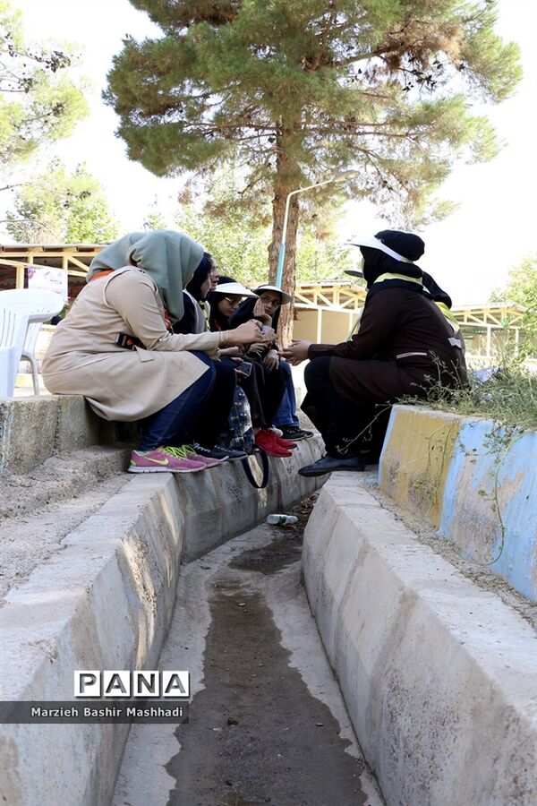 گرمای تابستان و شور و هیجان اردو