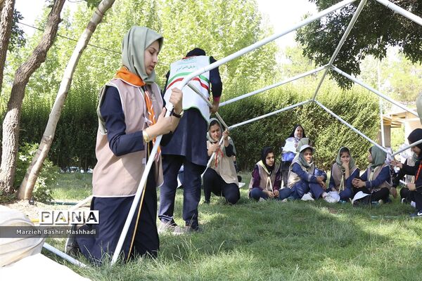 گرمای تابستان و شور و هیجان اردو