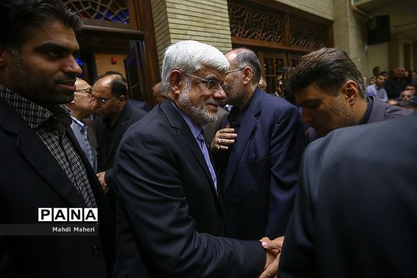 مراسم ختم پدر «وحید حقانیان»