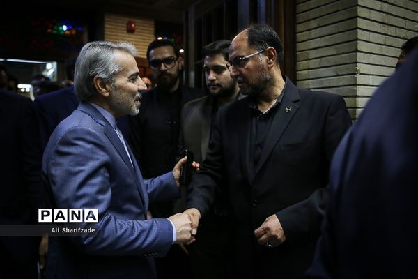 مراسم ختم پدر «وحید حقانیان»