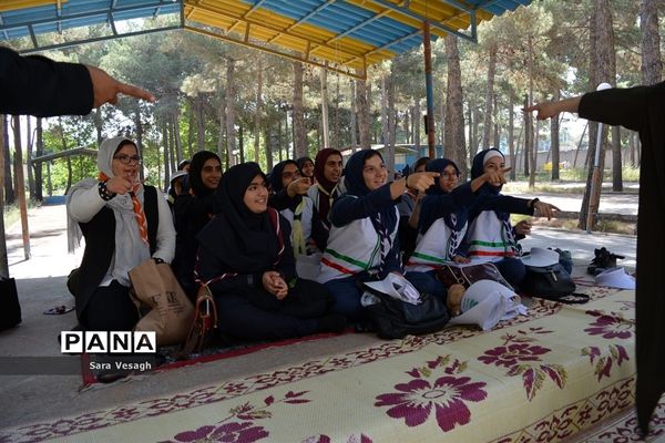 پیش اردو ملی  دختران پیشتاز شهرستان های استان تهران