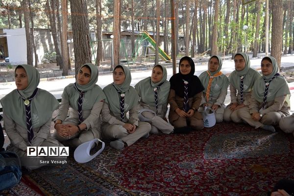 پیش اردو ملی  دختران پیشتاز شهرستان های استان تهران