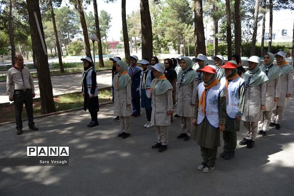 پیش اردو ملی  دختران پیشتاز شهرستان های استان تهران