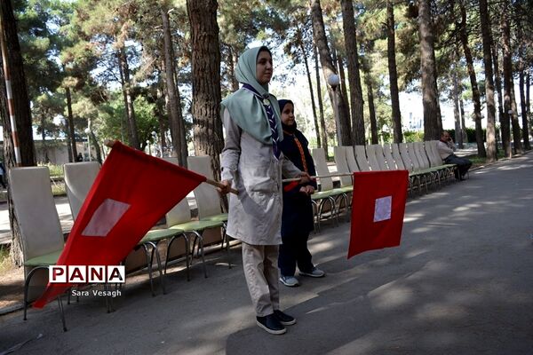 پیش اردو ملی  دختران پیشتاز شهرستان های استان تهران