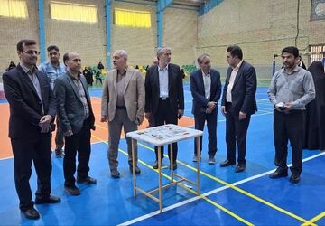 شور و نشاط خانواده‌ها و دانش‌آموزان در افتتاحیه «میدان پویا» کاشان