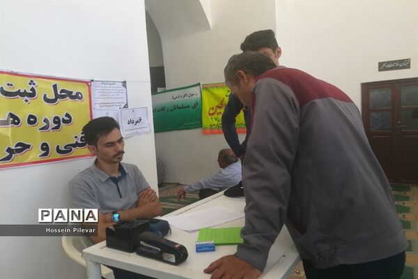 برپایی نمایشگاه از دستاوردهای سازمان فنی و حرفه ای خوسف