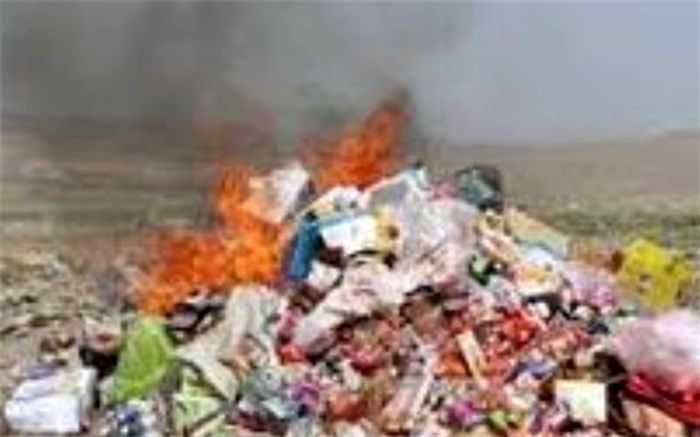 معدوم سازی 3 تن مواد فاسد غذایی