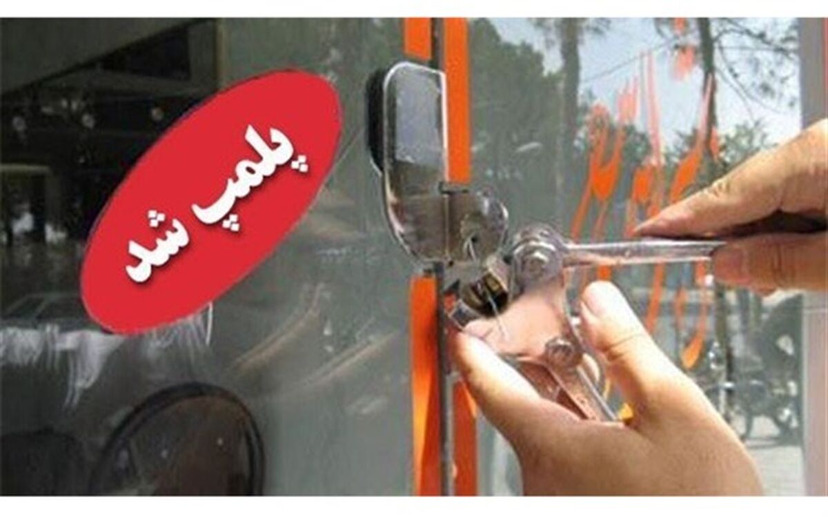 6 بنگاه املاک متخلف پلمب شدند