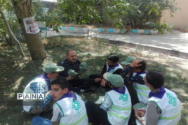 اردوی آمادگی اعضای پیشتاز(پسران) در اردوگاه شهید باهنر کرمانشاه