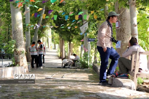 پیش اروی پیشتازان پسر قم در اردگاه ملا صدرا کهک برگزار شد