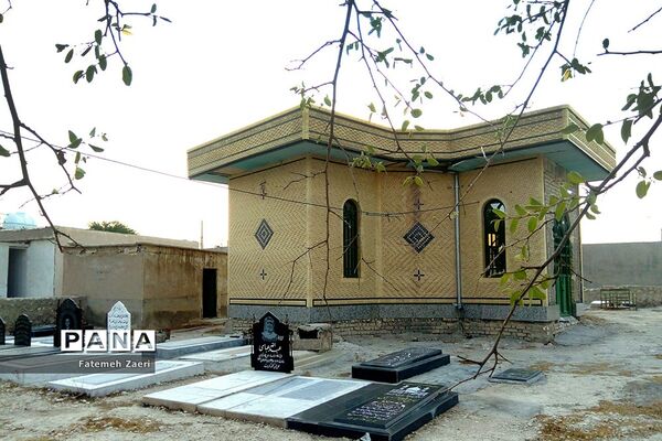 توقف بازسازی بقعه امام زاده نورالدین لامِرد فارس
