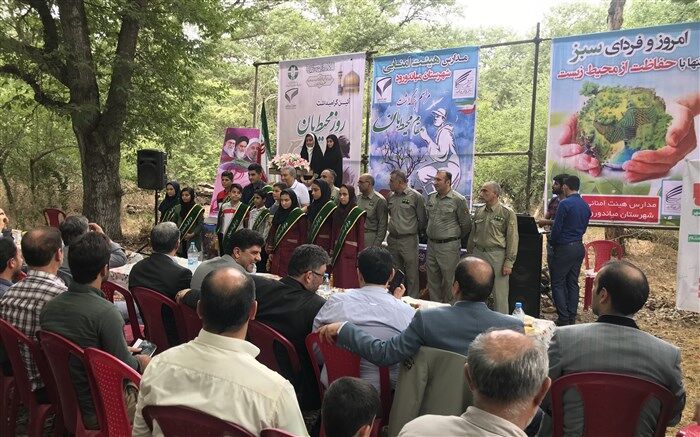 محیط‌بانان پناهگاه حیات‌وحش دشت‌ناز تجلیل شدند