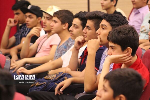 اردوی امید و نشاط دانش‌آموزان شهرقدس  در اردوگاه شهید‌منتظری شهریار
