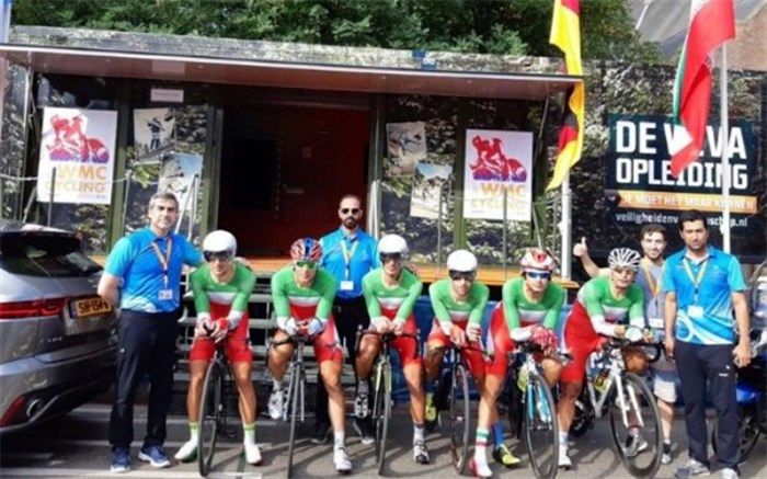 دوچرخه‌سواری ایران به مدال برنز مسابقات نیروهای مسلح جهان رسید