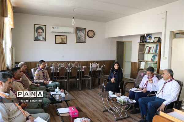 پیش اردوی  دانش آموز پسر پیشتاز خراسان رضوی شرکت کننده در اردوی ملی