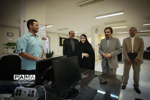 حضور سخنگوی وزارت امورخارجه در خبرگزاری پانا