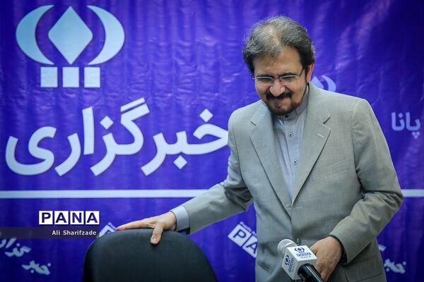 حضور سخنگوی وزارت امورخارجه در خبرگزاری پانا
