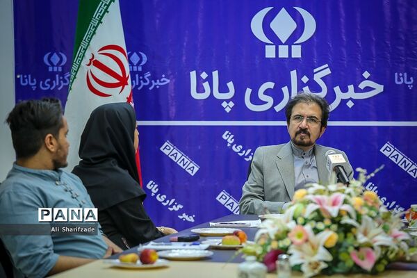 حضور سخنگوی وزارت امورخارجه در خبرگزاری پانا