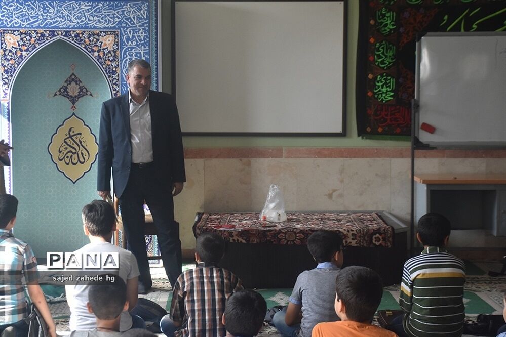 بازدید معاون آموزش و پرورش آذربایجان شرقی از پایگاه تابستانی مدرسه صدرا تبریز