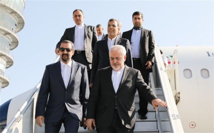ظریف وارد سنگاپور شد