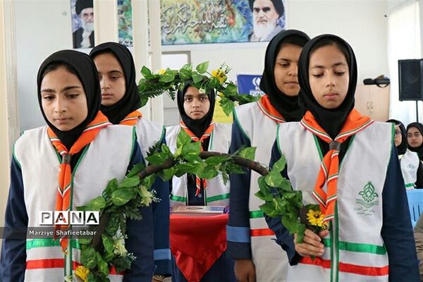 افتتاحیه پیش اردوی استانی پیشتازان دختر خراسان جنوبی