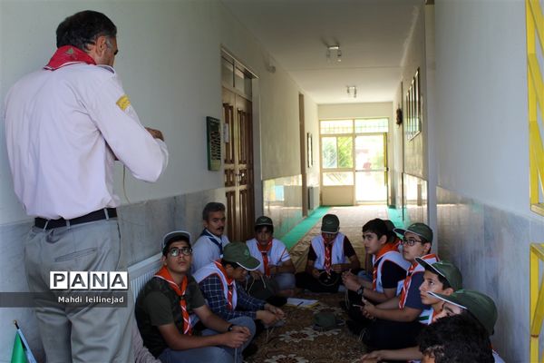 پیش اردو مربیان و دانش آموزان پیشتاز البرز