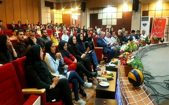برگزاری مراسم  تجلیل ازبرترین های  والیبال  شهر قدس