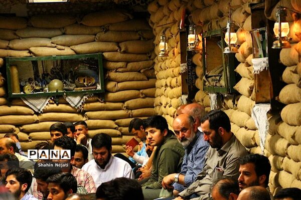 شب ولادت غریب الغربا ، علی بن موسی الرضا (ع) در هیئت انصار الامام رزمندگان کرج