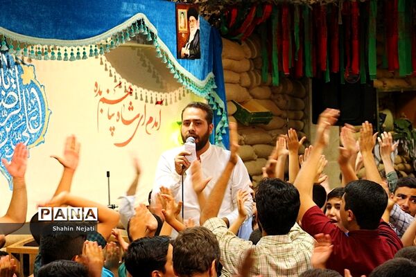 شب ولادت غریب الغربا ، علی بن موسی الرضا (ع) در هیئت انصار الامام رزمندگان کرج