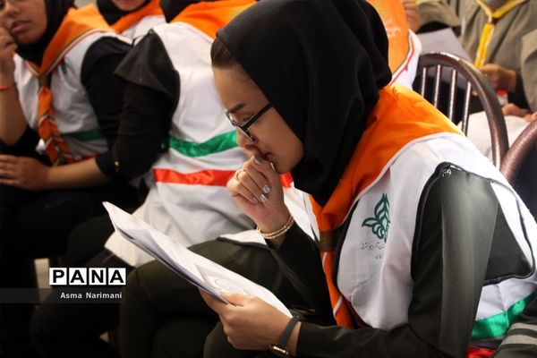 اردوی آموزشی توجیهی تیم‌های منتخب پیشتازان دختر آذربایجان شرقی