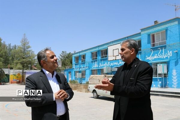 بازدید معاون پرورشی اداره کل آموزش و پرورش خراسان جنوبی و رئیس سازمان دانش آموزی خراسان جنوبی از پیش اردوی انتخابی پیشتازان دختر