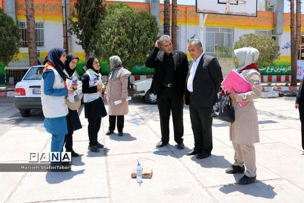 بازدید معاون پرورشی اداره کل آموزش و پرورش خراسان جنوبی و رئیس سازمان دانش آموزی خراسان جنوبی از پیش اردوی انتخابی پیشتازان دختر