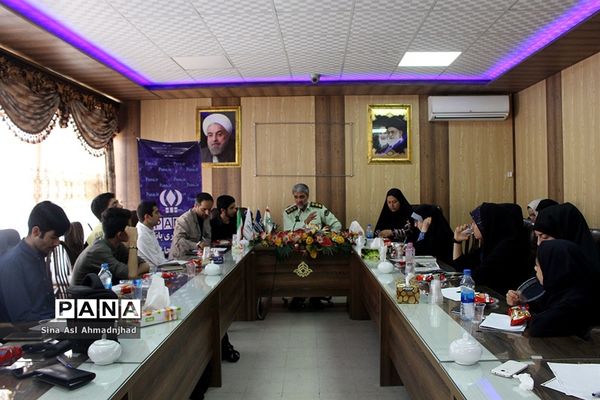 دیدار صمیمی خبرگزاری پانا با رئیس پلیس فرودگاه های تبریز