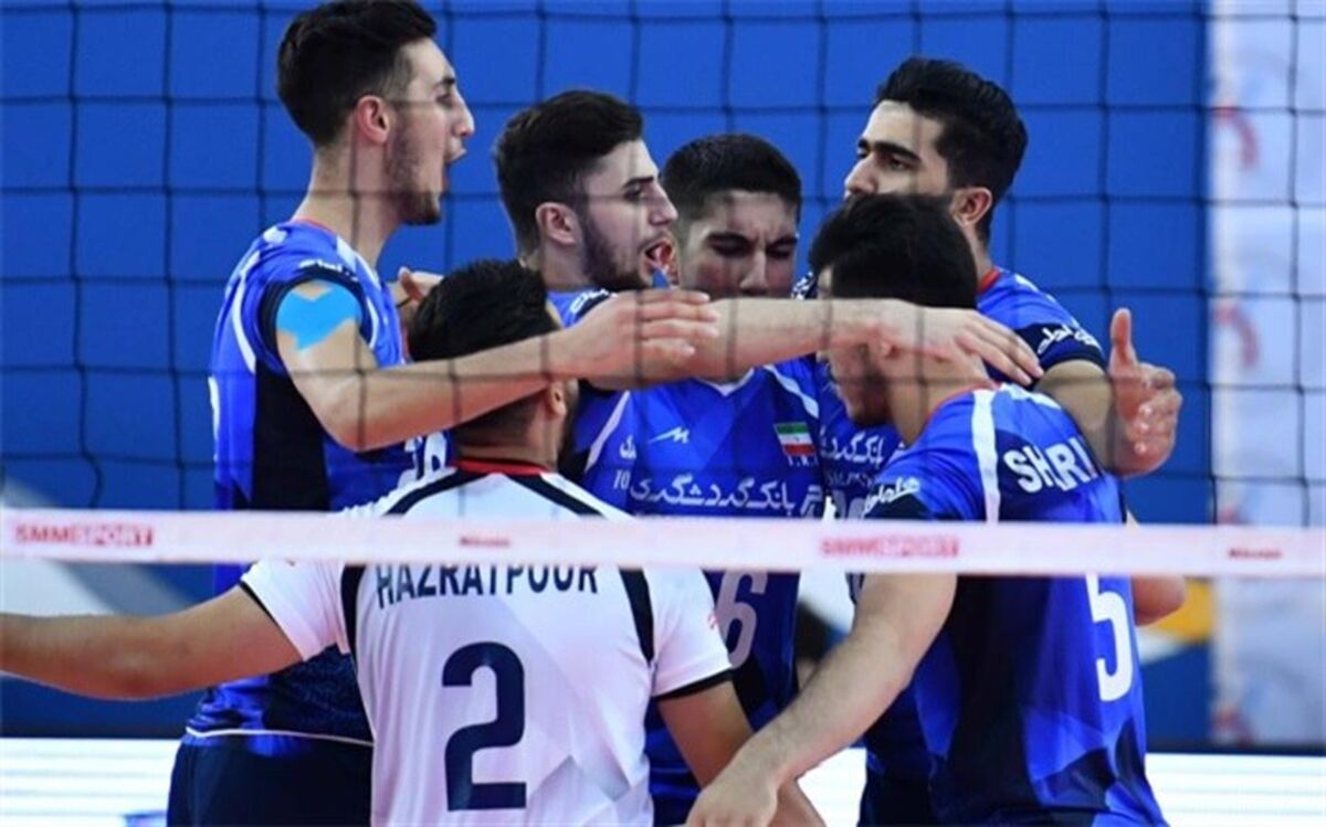 والیبال قهرمانی جوانان آسیا؛ ایران در فینالیست شدن هت‌تریک کرد