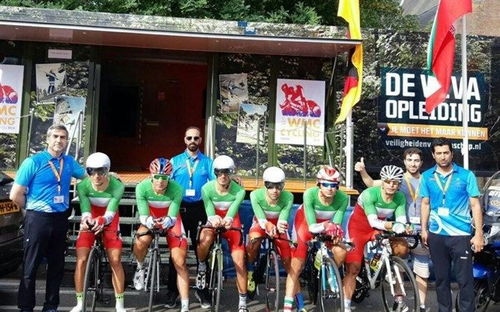 قهرمانی تیم دوچرخه‌سواری نیروهای مسلح ایران در مسابقات ارتش‌های جهان