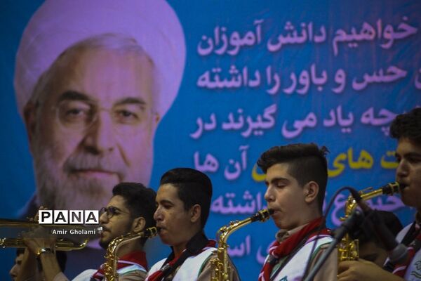 افتتاحیه هشتمین اردوی ملی پیشتازان پسر