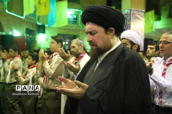 حضور حجت الاسلام والمسلمین حسن خمینی در هشتمین اردوی ملی پیشتازان و مربیان