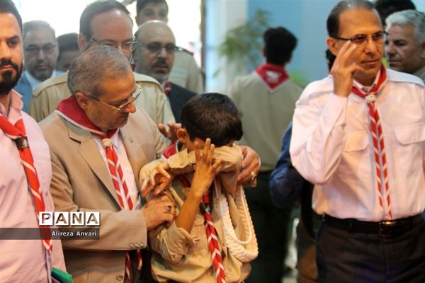 آیین افتتاحیه هشتمین دوره اردوی ملی در اردوگاه شهید باهنر تهران