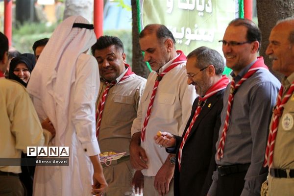 آیین افتتاحیه هشتمین دوره اردوی ملی در اردوگاه شهید باهنر تهران